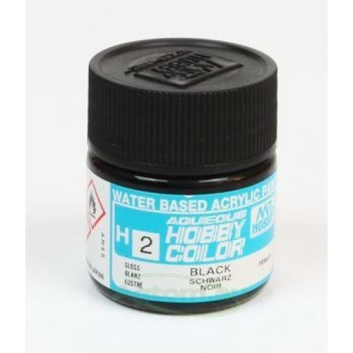 Mr Hobby Aqueous color H-002 Black 
